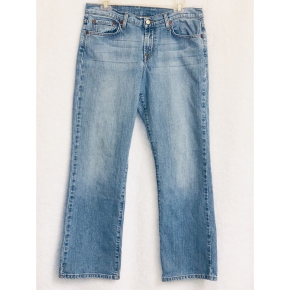 Lucky Brand Denim - 🌹Lucky Brand Dungarees Long Split Leg Bottom  31